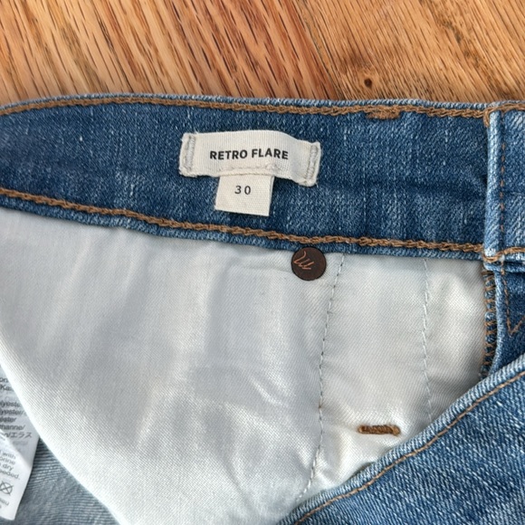 NWOT Madewell Retro Flare Jeans - Picture 3 of 13